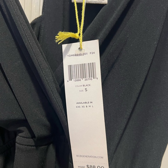 COPY - BCBGeneration New Black High Low Dress / Size Small - Picture 3 of 10